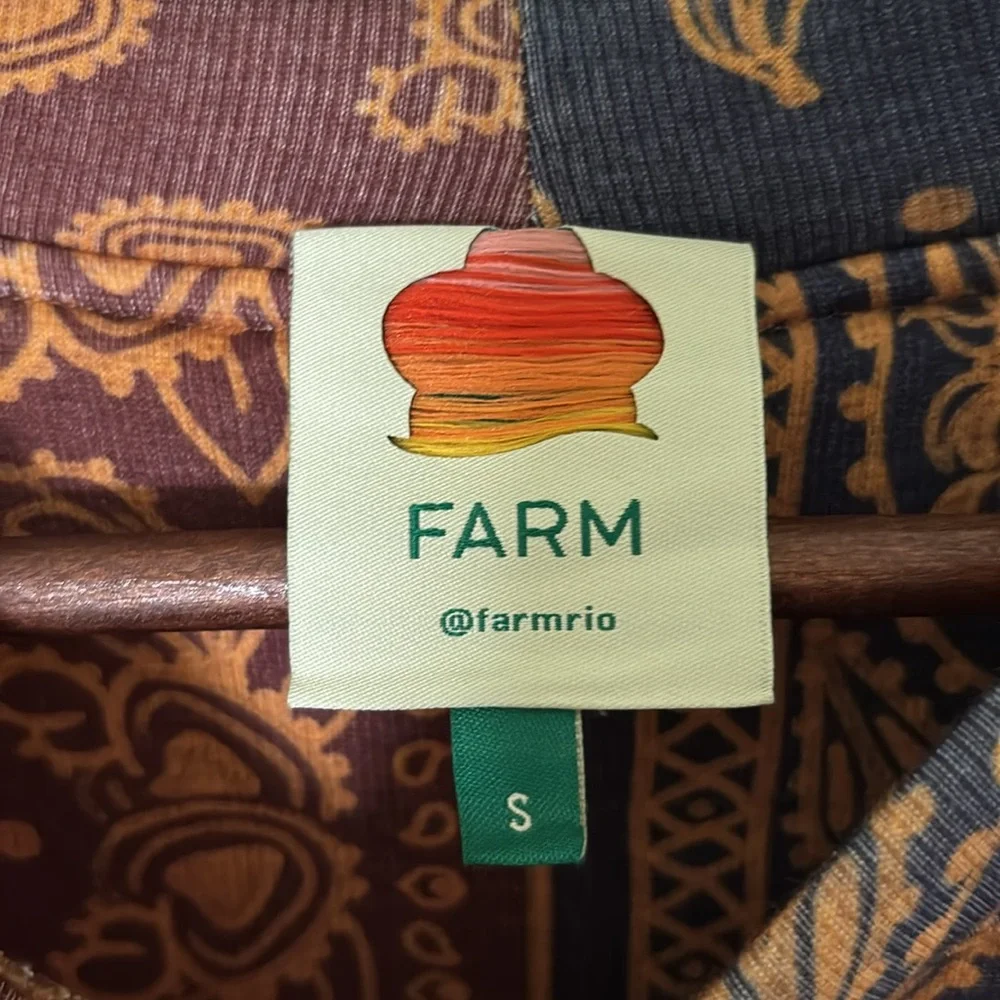 FARM Rio Multicolor Patchwork Sweatshirt - Picture 6 of 11